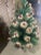 Vintage Bottle Brush Large Christmas Tree Mercury Glass Ornaments 46.5 Inch For Sale - Image 4 of 13