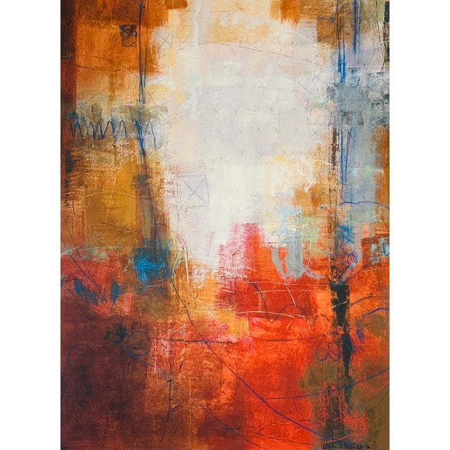 2006, Untitled, Abstract, Archival Iris Giclee on Somerset Textured Paper, Artist Ursula Brenner For Sale