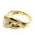 Early 21st Century 14k Yellow Gold Interlocking Link Ring, Size 6.5 For Sale - Image 5 of 5