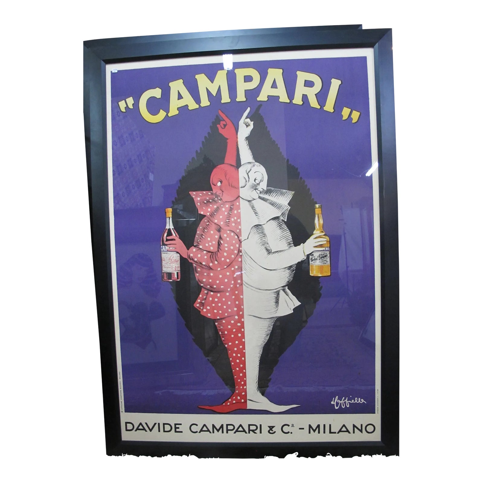 Italian Vintage Leonetto Cappiello Bitter Campari Cordial