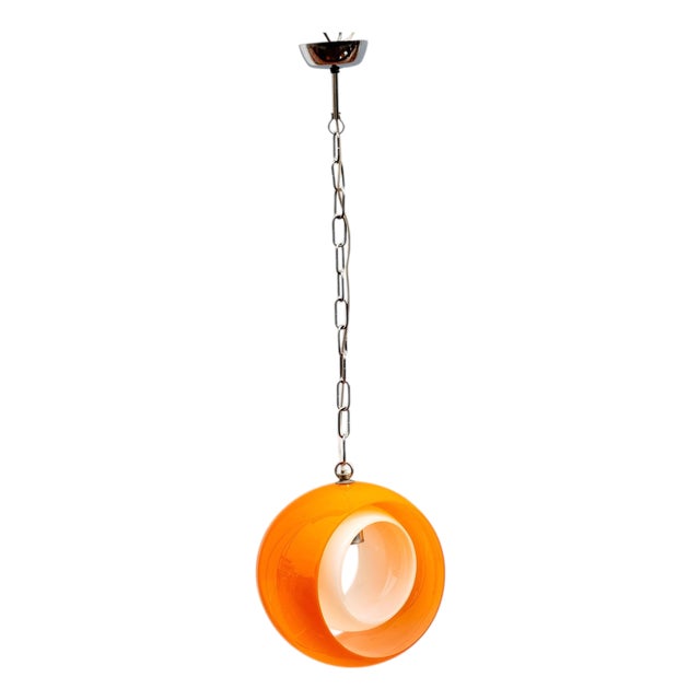 Murano Glass Eclisse Chandelier, 1960s For Sale