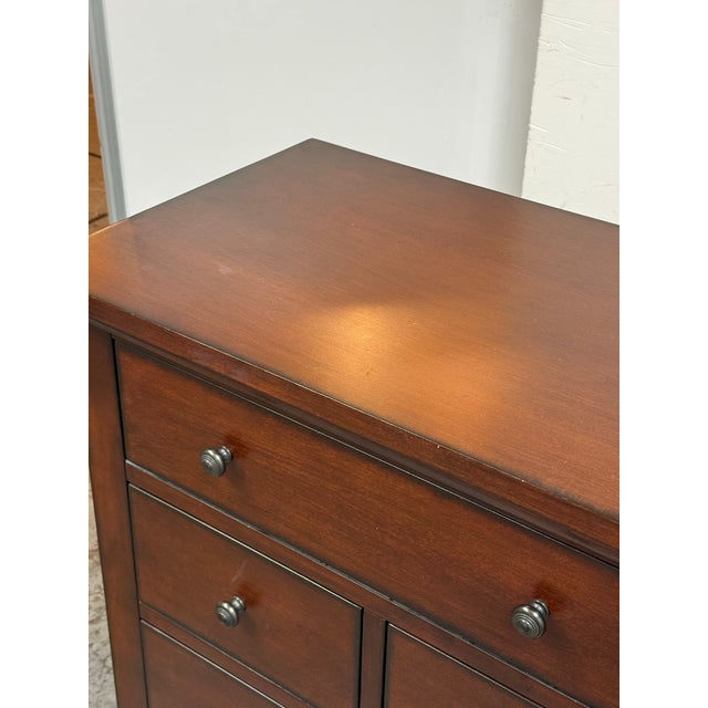 Aspenhome Cambridge Brown Cherry Dresser For Sale - Image 4 of 12