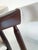 Brown Mid-Century Modern Dining Chairs in Bouclé and Walnut attributed to Thomas Harlev, 1960s, Set of 2 For Sale - Image 8 of 11