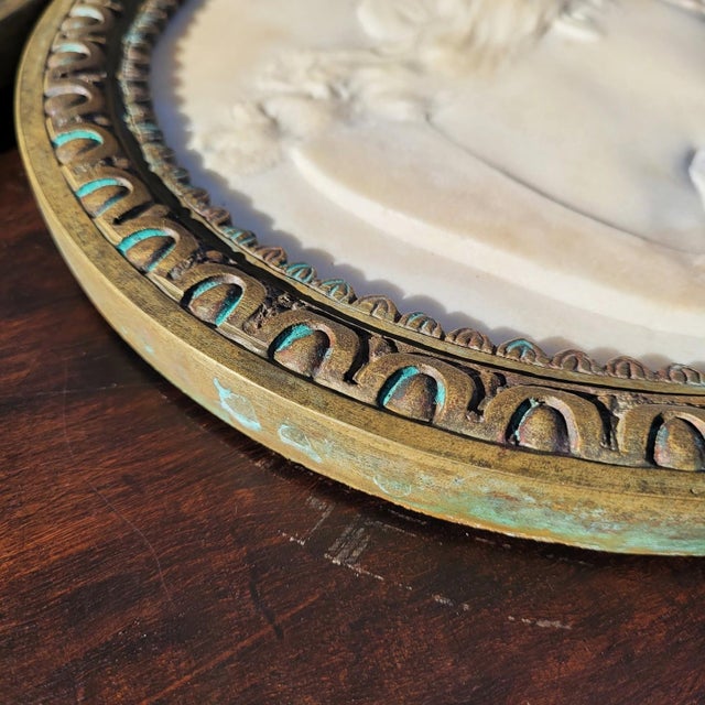 Carved Profiles, Early 19th Century, Marble, Set of 2 For Sale - Image 14 of 18