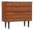 Vintage Walnut Shoe Cabinet, 1960s For Sale