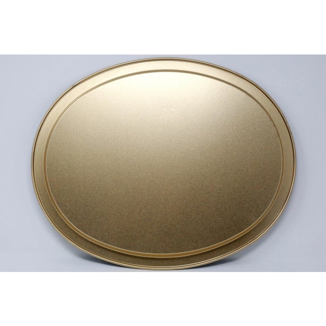 1970s Vintage Federal Bald Eagle Aluminum Trays - Set of 12 For Sale - Image 5 of 12