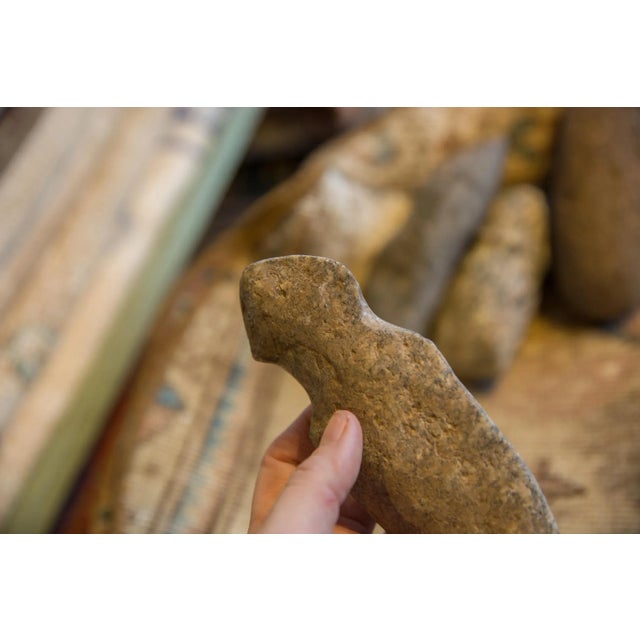 15th Century & Earlier Antique Bronze Age African Stone Primitive Weapon For Sale - Image 5 of 8