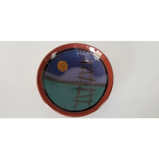 For your consideration, we are presenting for sale this fantastic Vintage Art handmade and painted decorative pottery...