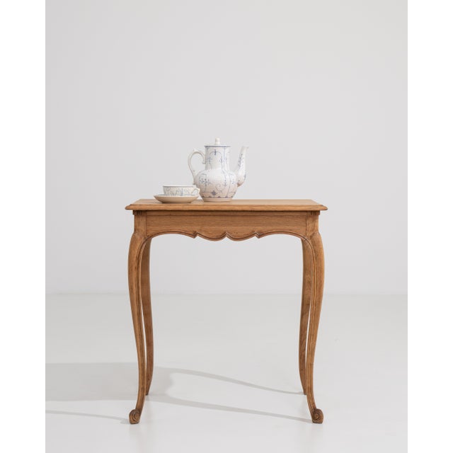 Louis XV Oak Side Table, France, Early 20th Century For Sale - Image 10 of 14