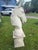 2000 - 2009 Vintage Hollywood Regency Concrete Horse Head Bust Sculpture Monumental Pedestal For Sale - Image 5 of 14