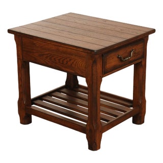 Lexington Bob Timberlake One Drawer Oak End Table For Sale