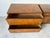 Wood Pair of Vintage John Widdicomb Burl Wood Veneer & Brass Nightstands/ Sold For Sale - Image 7 of 12