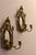 Antique Brass Sconces with Mirrors, Set of 2 For Sale - Image 5 of 10