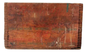 Antique Remington Arms Wooden Ammunition Crate