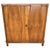 Mid-Century Italian Art Deco Style Walnut and Mirror Mosaic Bar Cabinet, 1950s For Sale - Image 11 of 11