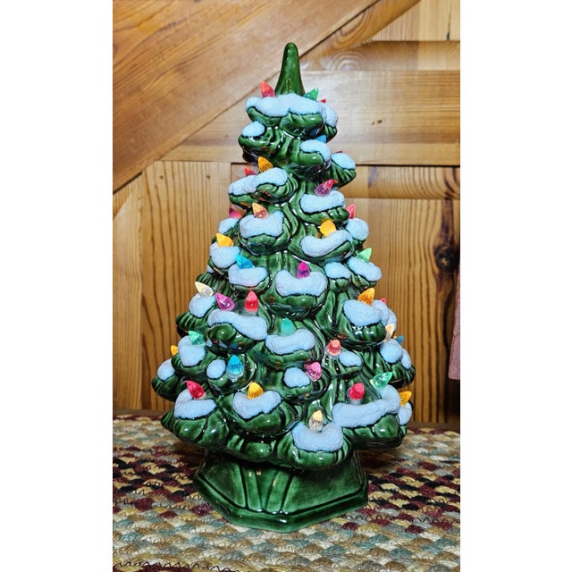 Vintage 1970’s Holland Mold Christmas Tree For Sale - Image 12 of 13