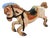 Vintage Carousel Horse in Wood For Sale