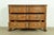 1980s Baker Furniture French Provincial Louis XV Carved Oak Dresser or Chest of Drawers For Sale - Image 5 of 16