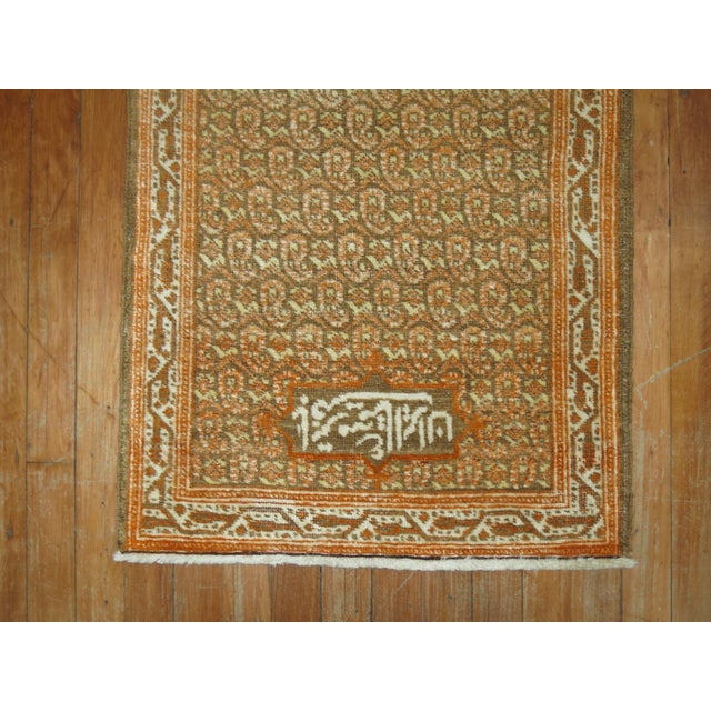Signed Persian Tabriz Mat rug no. 30848 For Sale - Image 4 of 4