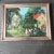 1950’s Bucks County Impressionist Spring Landscape Painting Contemporary Frame For Sale - Image 4 of 4
