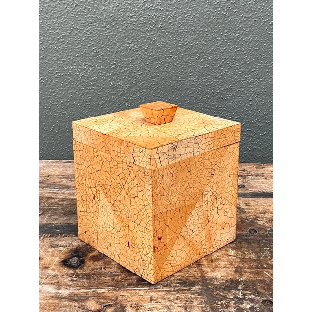 Vintage Coconut Shell Ice Bucket For Sale - Image 12 of 12