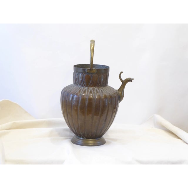 Late 19th Century 19th Century Middle Eastern Bronze Ewer For Sale - Image 5 of 5