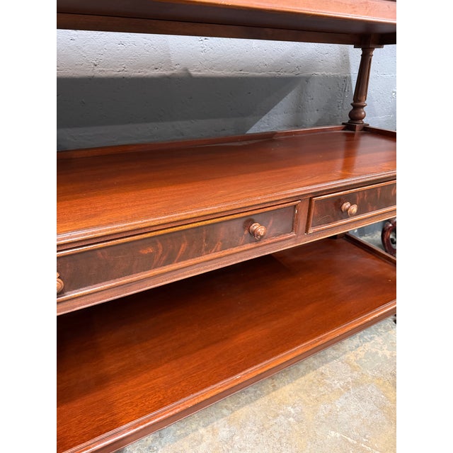 1980s 1980s Ralph Lauren Home Buffet Table For Sale - Image 5 of 11
