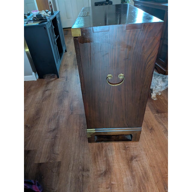 Late 20th Century Korean Pyongyang Blanket Chest For Sale - Image 4 of 12
