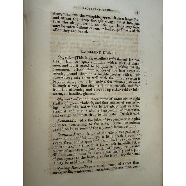 1852 the House-Keeper’s Guide and Indian Doctor Antique Household Remedy and Receipt Book For Sale - Image 12 of 12