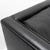 1970s Set of Black Leather Wingchair and Ottoman by Borge Mogensen for Fredericia, 1960s For Sale - Image 5 of 17