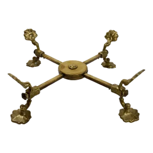 Vintage English Regency Style Brass Stand or Trivet