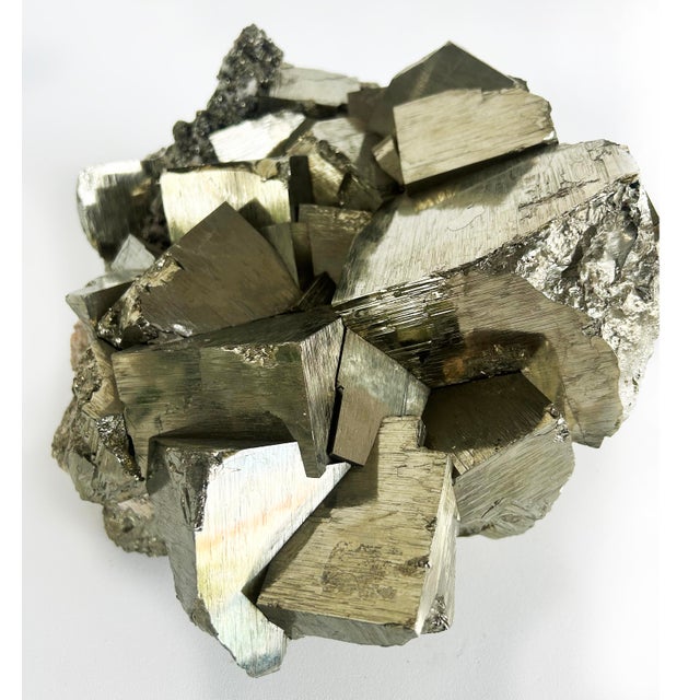Monumental Peruvian Pyrite Cluster For Sale In Miami - Image 6 of 8
