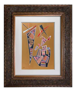 Wassily Kandinsky Limited Edition Lithograph No. 167 W/Frame Included