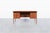 1960s Mid-Century Teak Desk With Bookcase by Erik Brouer for Brouer Mobelfabrik For Sale In Los Angeles - Image 6 of 12