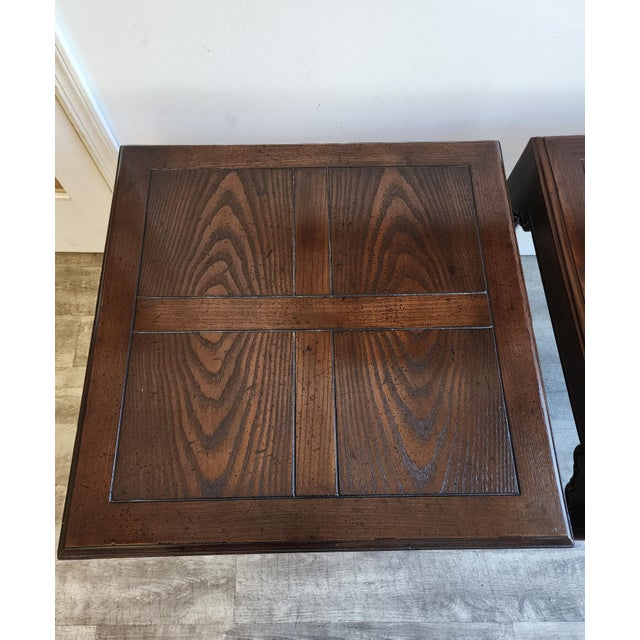 1970s Henredon Four Centuries French Country Side Tables - A Pair For Sale - Image 9 of 17
