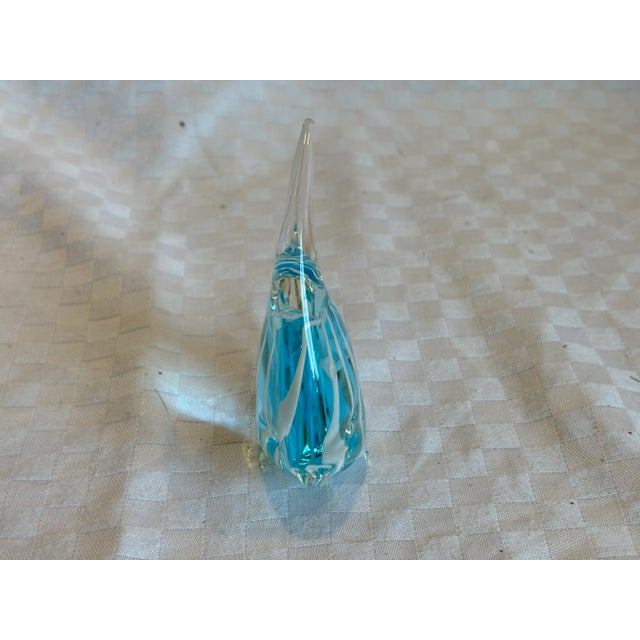 Glass Set of 5 Mid 20t Century Murano Glass Fish For Sale - Image 7 of 18