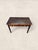 Brown Antique English Oak Two Drawer Side Table on Tapered Legs For Sale - Image 8 of 8
