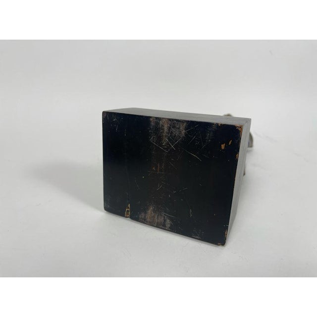 Early 19th Century Hand-Painted Carved Wooden Figure For Sale - Image 10 of 10