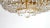 24 Carat Gold-Plated Brass & Lead Crystal Chandelier from Sölken Leuchten For Sale - Image 6 of 10