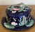 Forester Antique Cobalt Lidded Butter Dish With Bird For Sale - Image 12 of 14
