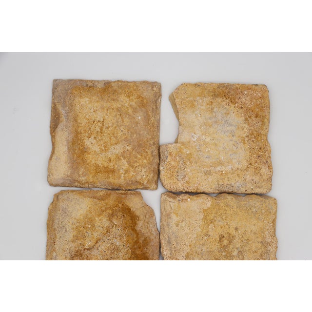 17th Century Set of Six Floral Tiles, Portuguese For Sale - Image 9 of 11