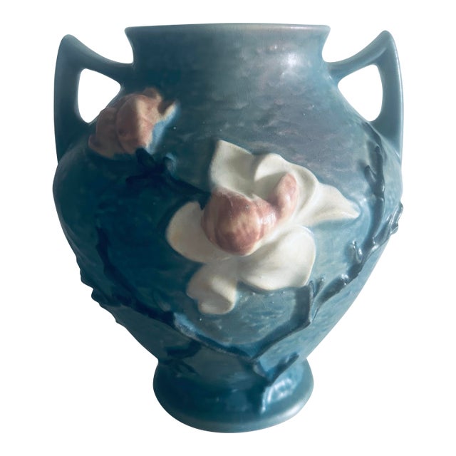 1940s Roseville Magnolia Vase For Sale
