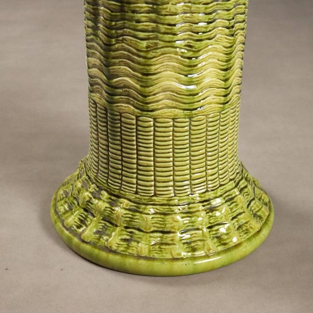 Art Nouveau Pot with Column in Ceramic, Set of 2 For Sale - Image 11 of 14