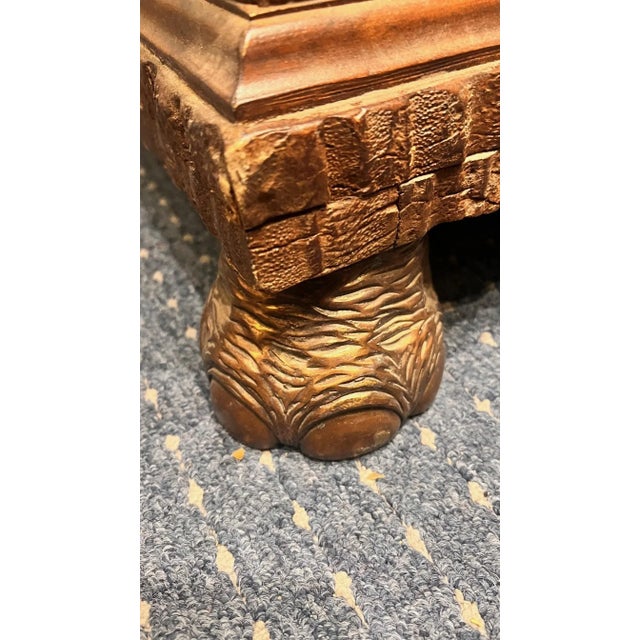 Attributed Maitland-Smith British Colonial Style Coconut Shell and Copper Top Bar Cabinet For Sale - Image 13 of 15