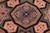 Shabby Chic Elegant Mughal Inspire Pak-Persian Black/Multi Wool Rug - 9'2'' X 12'4'' For Sale - Image 3 of 9