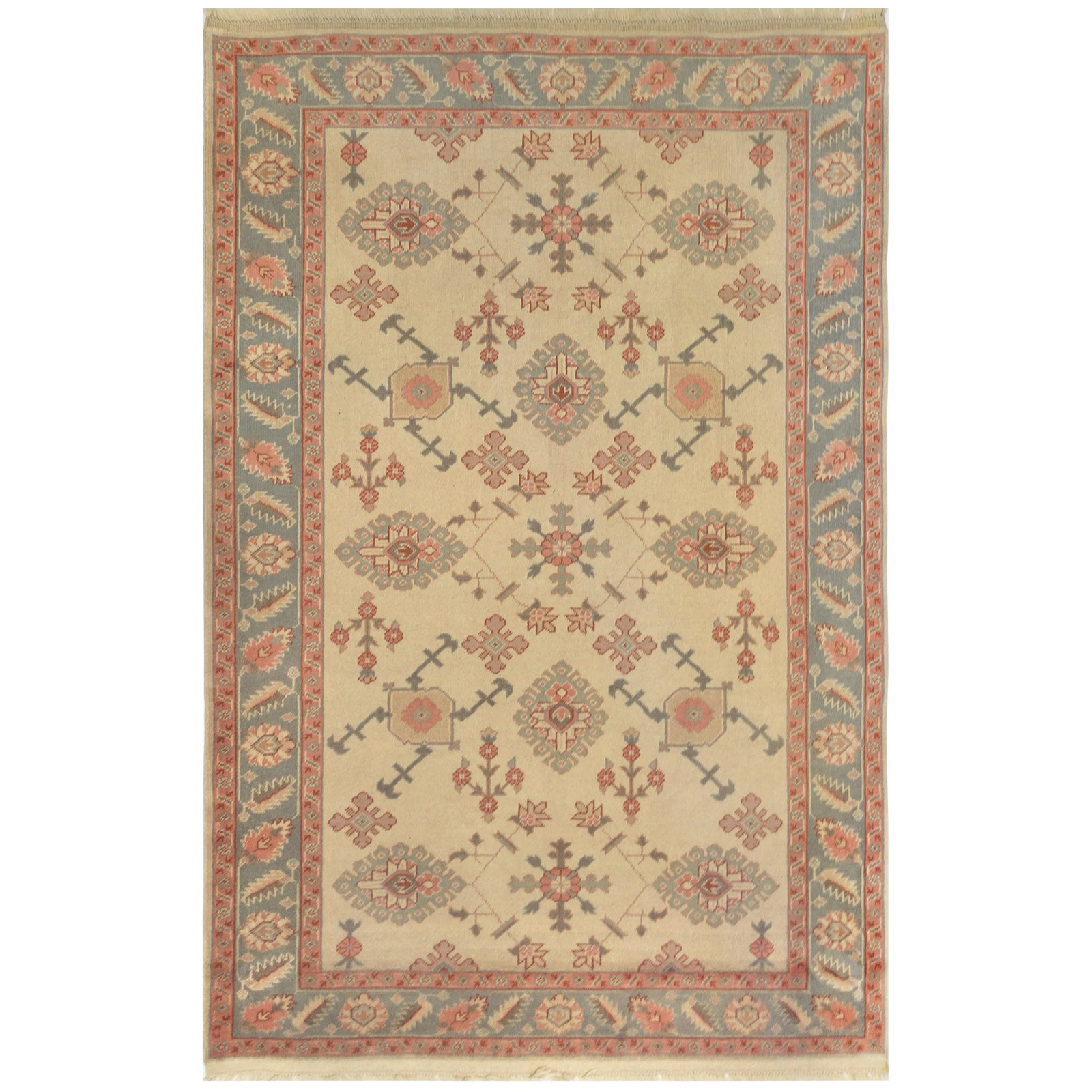 Mansour Handmade Turkish Oushak Rug | Chairish