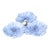 Ceramic Vintage Majolica Multi Sectional Three Flower Viola Pansy Serving Dish For Sale - Image 7 of 7