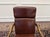 English Chesterfield Office Chair in Burgundy For Sale - Image 5 of 8