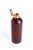 Georgian Dutch Style Scent Bottle, Gold Hinging Cap, Ruby Glass, Circa 1820. Made of faceted ruby glass and yellow gold...