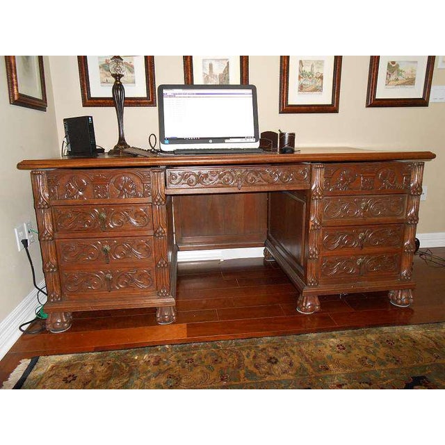 16th Century Style Spanish Renaissance Secretary Desk Chairish